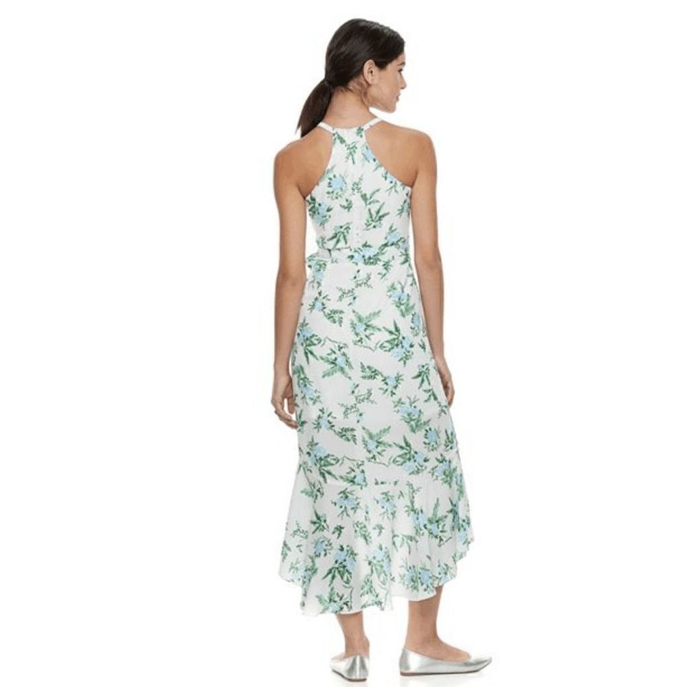 Disney Princess Juniors Floral Ruffle midi dress,‎ Size Medium - Picture 2 of 10